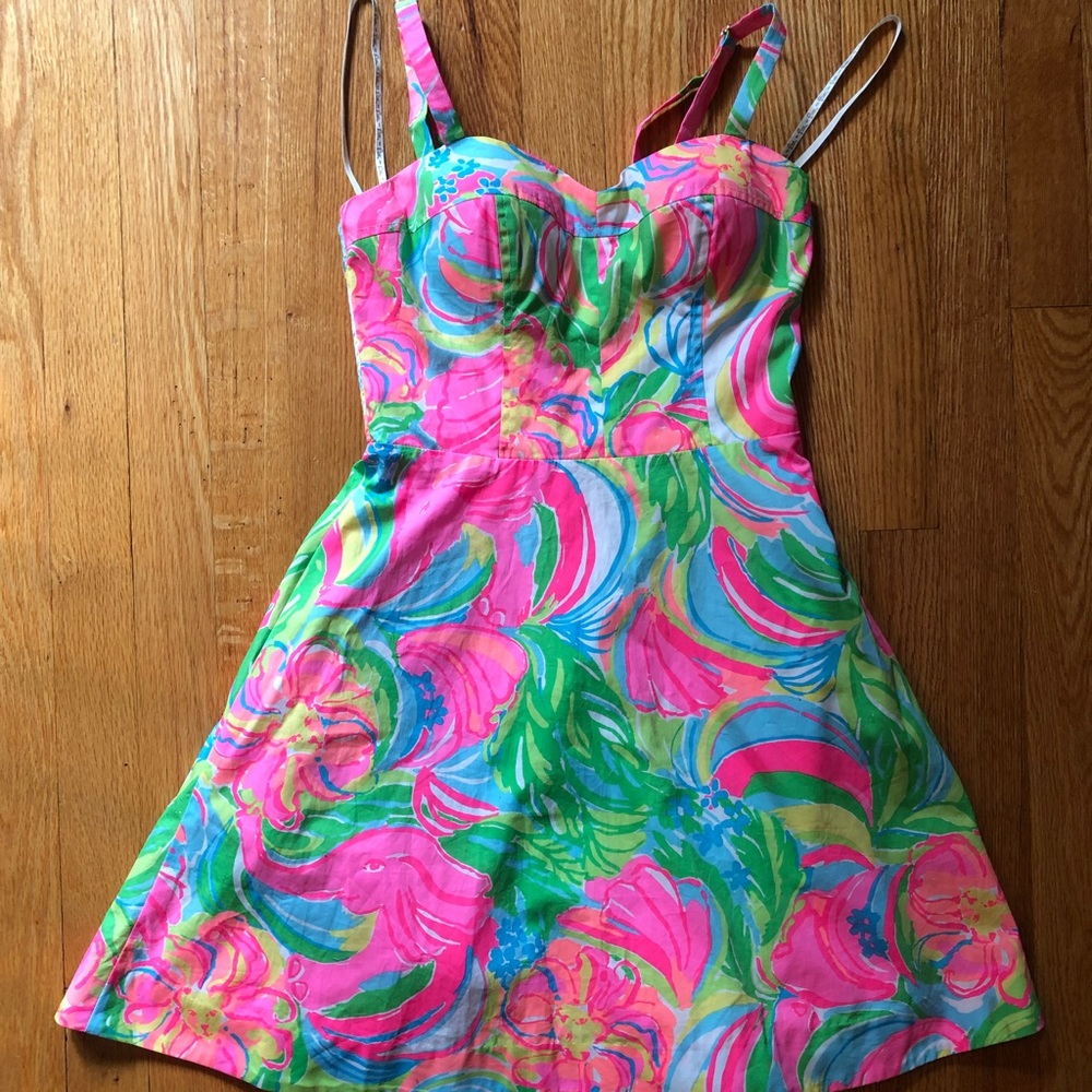 Lilly Pulitzer Ardleigh dress “So A Peeling” NWOT